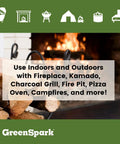 Natural All Weather Fire Starters For Grill, Fire Pit, Campfire And Pizza Oven with eco-friendly pine wood wool, indoor fireplace