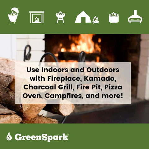 Natural All Weather Fire Starters For Grill, Fire Pit, Campfire And Pizza Oven with eco-friendly pine wood wool, indoor fireplace