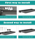 Installation guide for Level Up Your Rig Setup With These Smooth Folding Aluminum Wall Shelves For RV Trailers And Motorhomes.