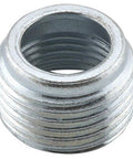 Heavy Duty Size Reducer Bushing Three Quarters To One Half Inch For Threaded Rigid IMC Conduit Zinc Plated Steel Corrosion Protection