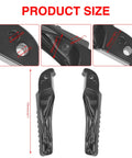 Mini Bike Foot Pegs Replacement Set For Coleman Powersports CT200U BT200X CT100U Trail 200 And 100 Models with size details