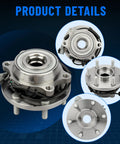 Six Lug Wheel Hub Assembly 515065 For Nissan Frontier 2005 To 2015, Pathfinder 2005 To 2012, Xterra 2005 To 2015, And Suzuki Equator 2009 To 2012 With ABS details