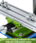 12.2 Inch Mini Milling Machine Worktable With X Y Compound Slide for drilling and bench drill multifunction aluminum table