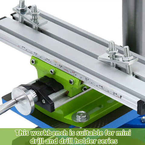 12.2 Inch Mini Milling Machine Worktable With X Y Compound Slide for drilling and bench drill multifunction aluminum table