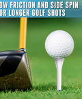 Plastic Golf Tees 170 Pack With Three Line Marking System Two Sizes 3-1/4 Inch And 1-1/2 Inch Low Friction Prongs on grass
