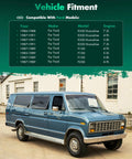 E2000 Fuel Pump Electrical High Performance Replacement Kit For Ford Aerostar Bronco E Series F150 F250 F350 vehicle fitment chart