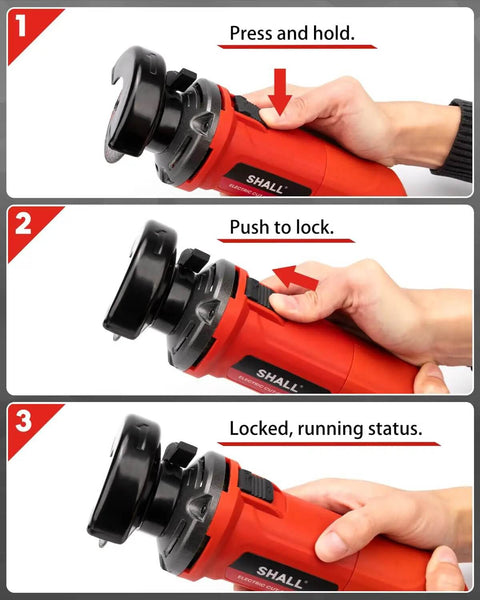 3 Inch High Speed Cut Off Tool With 3.5 Amp Motor And 24000 RPM Metal Cutter safety operation instructions