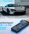 Plug And Play Wireless HDMI Transmitter And Receiver, 328 Feet Range, 4K Decode And 1080P At 60Hz, Handy HDMI Extender, dual band.