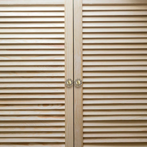 European Style Iron Nickel Alloy Cabinet Handles Set Of 2 In Vintage Dark Bronze for wardrobe on wood doors
