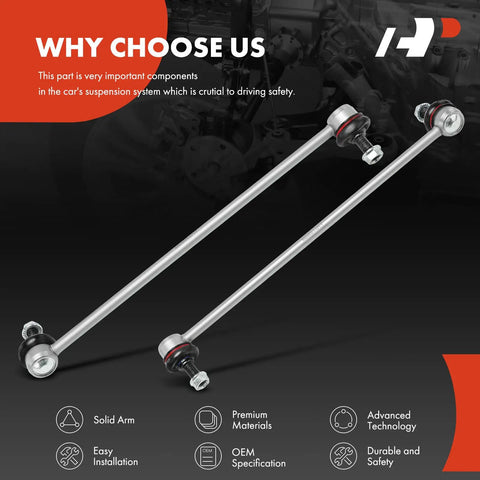 Two Front Sway Bar Links For Honda HRV 2016 2022 Stabilizer End Links Replacement Kit Front Left And Right Driver And Passenger Side