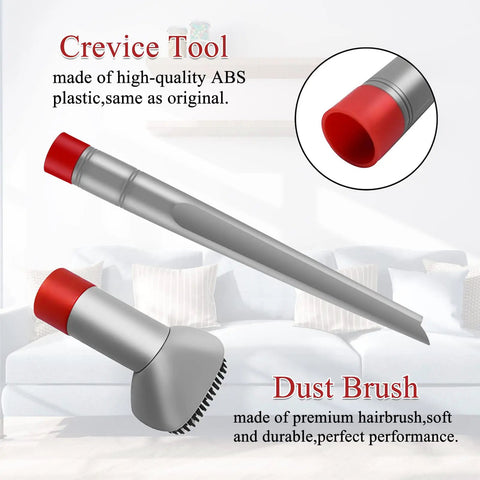 3 Pack Upholstery Tool Set With Crevice Tool And Dust Brush For Shark Rotator Lift Away Vacuums NV500 NV501 NV502 NV560