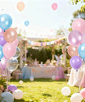 Pastel Mermaid Balloons Set With Pearl Rose Gold And Metallic Pink Purple Blue Latex Party Balloons For Girls Birthday Party Ready Bridal Shower Baby Shower Candyland Fairy Theme Decor Kit Featuring 35 Balloons And Ribbon