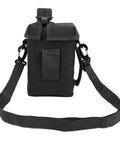 2L Water Bottle Waist Pack With Leakproof PVC Hydration Bag showing adjustable strap and bottle holder