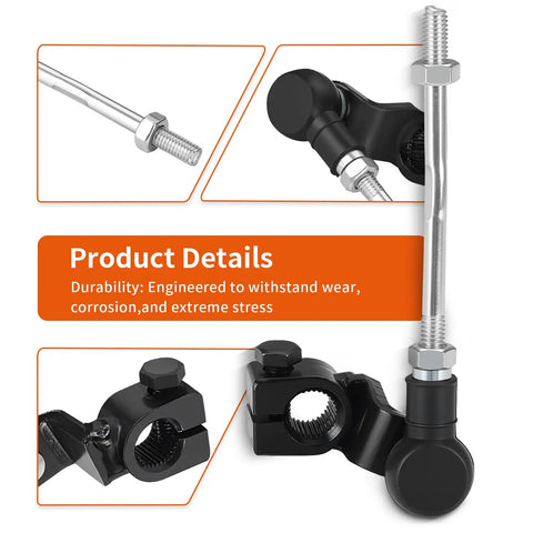Shift Linkage Lever For Ninja 400 500 Z400 ER400 ER500 2018 2024 All Editions Replacement Gear Shift Lever Precision Fit Durable Alloy Smooth Shifts Easy Install features and parts detail view