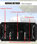 Wiring method for 5 Pin On Off On Remote Start Rocker Switch for Onan Cummins Generator, showing connections for easy installation.