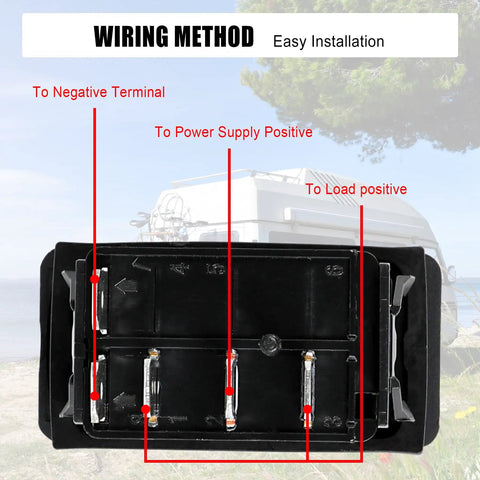 Wiring method for 5 Pin On Off On Remote Start Rocker Switch for Onan Cummins Generator, showing connections for easy installation.