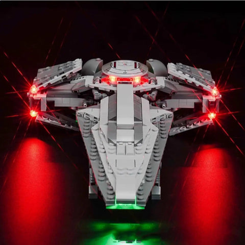LED Lighting Kit For 75383 Airship Model USB Powered Plug In Light Set With ABS Copper Construction illuminating LEGO