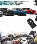Badass 100 Piece Car Body Screw And Bolt Kit Featuring Universal U Screws Fasteners for Bumper Repair and Vehicle Trim, showing various fasteners.