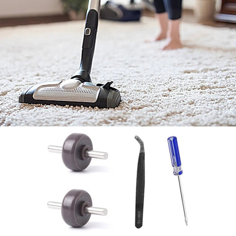 Widened Rollers And Axles Wheels For Robot Vacuum Protect Floors On Carpets Easy Install Replacement Parts For V10 Series