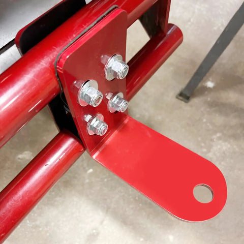 Close-up of Zero Turn Hitch Kit For Ferris IS And ISX Series Zero Turn Mowers And Simplicity Compatible Trailer Hitch
