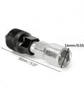 Bike Crank Removal Tool and Bottom Bracket Extractor Set with 16mm wrench, showing dimensions of 80mm and 14mm.