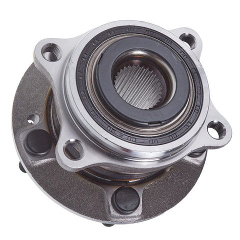 Front view of Front Wheel Hub Bearing Assembly Fits Hyundai Sonata 2015 2019 Tucson 2016 2021 Kia Optima Cadenza Sportage 2017 2020 OE Quality Heavy Duty With High Load Bearings Plug And Play.