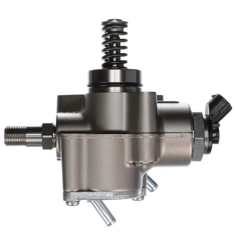 Frame Mounted Fuel Pump Including Gaskets Heavy Duty Mechanical Replacement Assembly side view with spring and fittings.