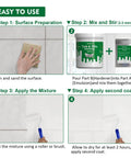 DIY Tub And Tile Refinishing Kit White Emulsion With Hardener 500g Part A And 10g Part B Easy Peasy No Tools Needed Quick Mix Instructions