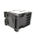 Heavy Duty 24V DC Contactor 9 Amp 3RT2016 1BB41 OEM Surplus NSMP in black casing, right side angle view