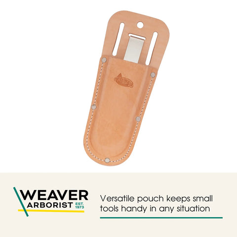 Top Grain Leather Arborist Pruner Pouch With Belt Clip And Slot Attachment Fits Pruners Pliers And Hand Tools