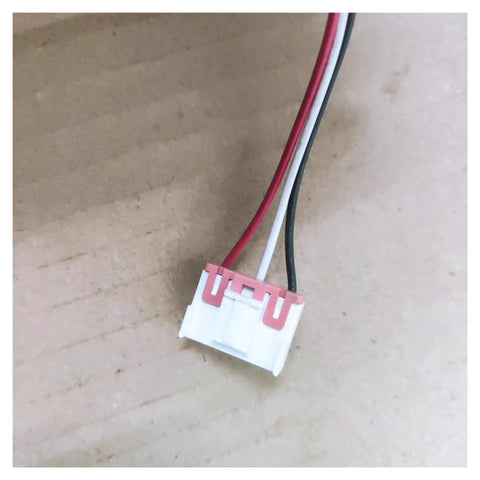 Close-up of connector for Air Conditioner External Motor Replacement ZKSN-100-8-4 DC Brushless 100W Electric Fan Motor Easy Install
