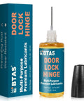 Door Lock And Hinge Lubricant Oil With Needle Oiler For Squeaky Keyholes And Hinges No More Squeaks Easy Quick Fix 1 oz bottle
