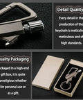 Close-up of Forever Match Lighter With Built In Multi Tool Bottle Opener Windproof Waterproof Camping Survival Tool in gift box.