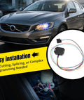 Volvo Electric Power Steering Controller Kit Replacement For C30 S40 V50 C70 2005 2013 And S60 V60 V70 XC60 XC70 S80 2010 2015 with easy installation diagram