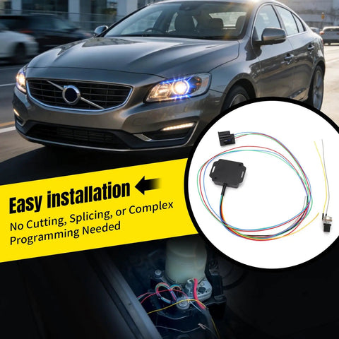 Volvo Electric Power Steering Controller Kit Replacement For C30 S40 V50 C70 2005 2013 And S60 V60 V70 XC60 XC70 S80 2010 2015 with easy installation diagram