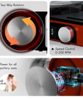 Pottery Wheel Kit For Beginners Kids Teens And Adults With 6 Inch Turntable Two Way Rotation And Speed Control Features