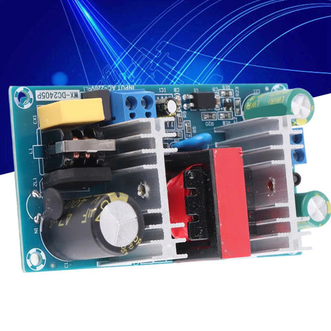 Heavy Duty 4A Switching Power Supply Module AC 110V 220V To DC 12V 50W Low Voltage Converter Board close-up showing components and heat sinks.