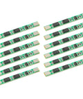 Top Shelf 1S 4A BMS Protection Boards For Li Ion Cells 12 Pack Battery Management Module, compact design, sleek green circuit board.
