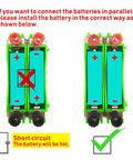 Battery configuration guide from Hands-On Basic Electricity And Magnetism Discovery Kit For High School Students Featuring Circuit Experiments Electromagnetism Projects And Full Color Manuals For Clear, Practical Learning