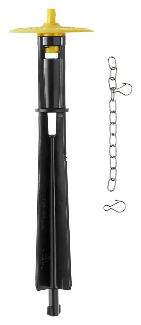 GP1229656 Canister Repair Kit For Single Flush Toilets With Cap Center Guide And Chain OEM Replacement Parts shown