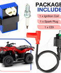 Beefed Up CDI Box Igniter And Ignition Coil Spark Plug Kit For Foreman 400 TRX400FW 4x4 1995 1996 1997 2003 OEM Parts