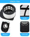 Six Pack Replacement Filter Kit For IZ862H Stratos Cordless Vacuum And IZ Series Models Including IZ562H UZ565H IZ540H IZ840 IZ800 Details