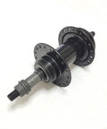 Beefed Up Rear Bike Hub Assembly 36 Hole Disc Brake Compatible 135mm Old 180mm Axle 36mm Hub Black Includes Disc Brake Bracket 2 In 1