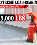 2 Pack Heavy Duty Shipping Container Jack Lug Set With U Shape Handle And Limiter For Container Homes 75,000 Pounds Capacity