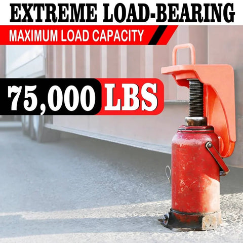 2 Pack Heavy Duty Shipping Container Jack Lug Set With U Shape Handle And Limiter For Container Homes 75,000 Pounds Capacity