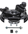 Rear Steering Knuckles For 2001 To 2008 Subaru Forester With Rear Disc Brakes Two Piece Replacement Kit Includes Two Knuckles And Wheel Bearing Hubs Assembly OEM Quality Fits 2002 2003 2004 2005 2006 2007