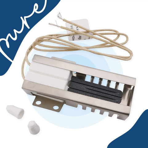 Flat Igniter Replacement Kit For GE Hotpoint Whirlpool Frigidaire Electrolux Maytag Ranges Easy Install Fits JGBC16GEH2