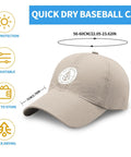 No Crying On The Yacht Unisex Adjustable Hat For All Seasons, lightweight baseball style cap with quick dry fabric features.