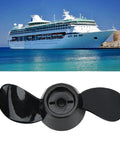 Outboard Propeller Replacement Kit With 2 Blade Thickened Plastic Prop For 12V And 24V Engines, boat upgrade hub kit