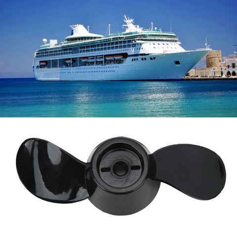 Outboard Propeller Replacement Kit With 2 Blade Thickened Plastic Prop For 12V And 24V Engines, boat upgrade hub kit